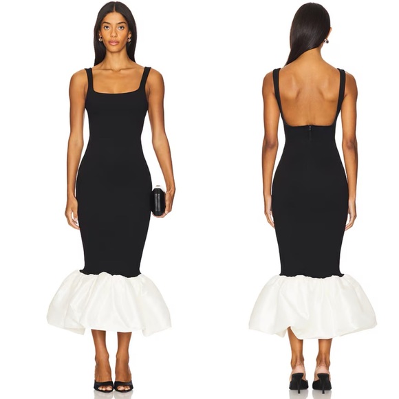 Brand New- Delfi Collective Xena Dress in Black & Ivory 🖤✨